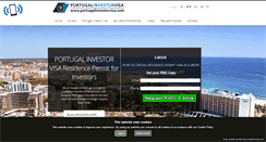 Desktop Screenshot of portugalinvestorvisa.com